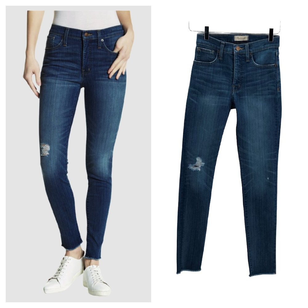 Madewell 9” High-Rise Skinny Jeans Size 24